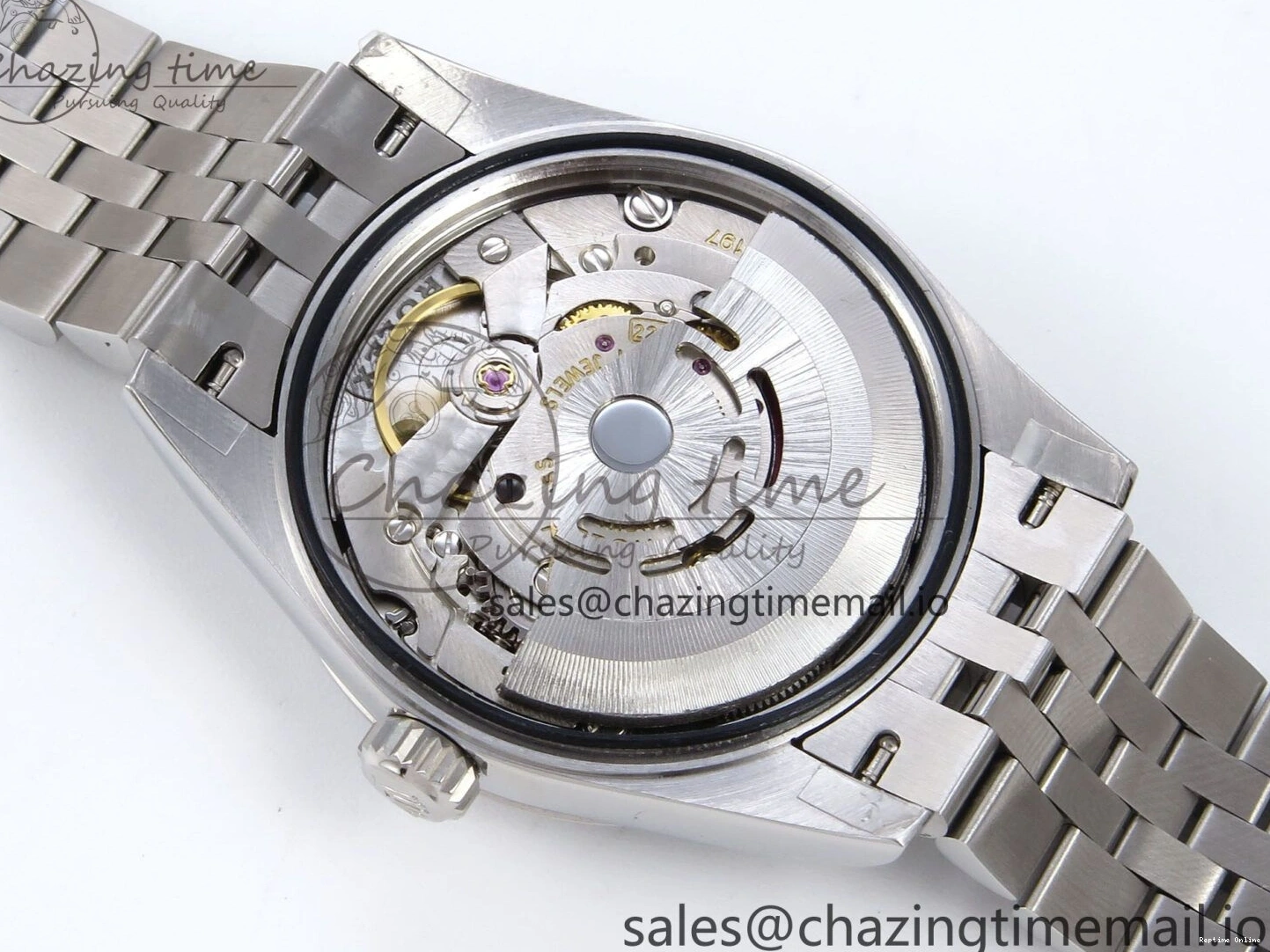 0119 DateJust 31 278384RBR JARF 1:1 Best Edition 904L Steel Gray Roman Diamonds Dial on SS Jubilee Bracelet HZ Classic 875